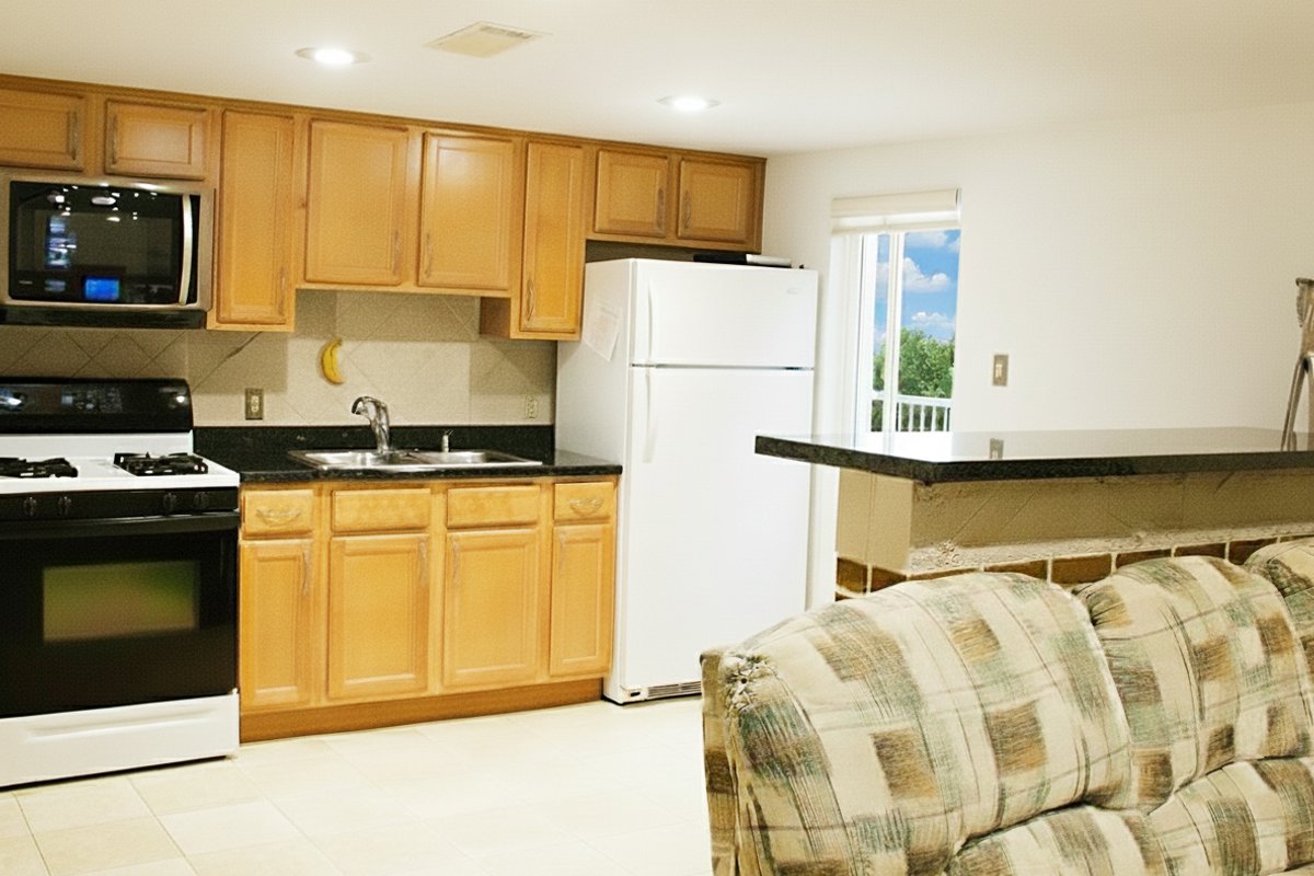 After Kitchen Declutter & Brighten