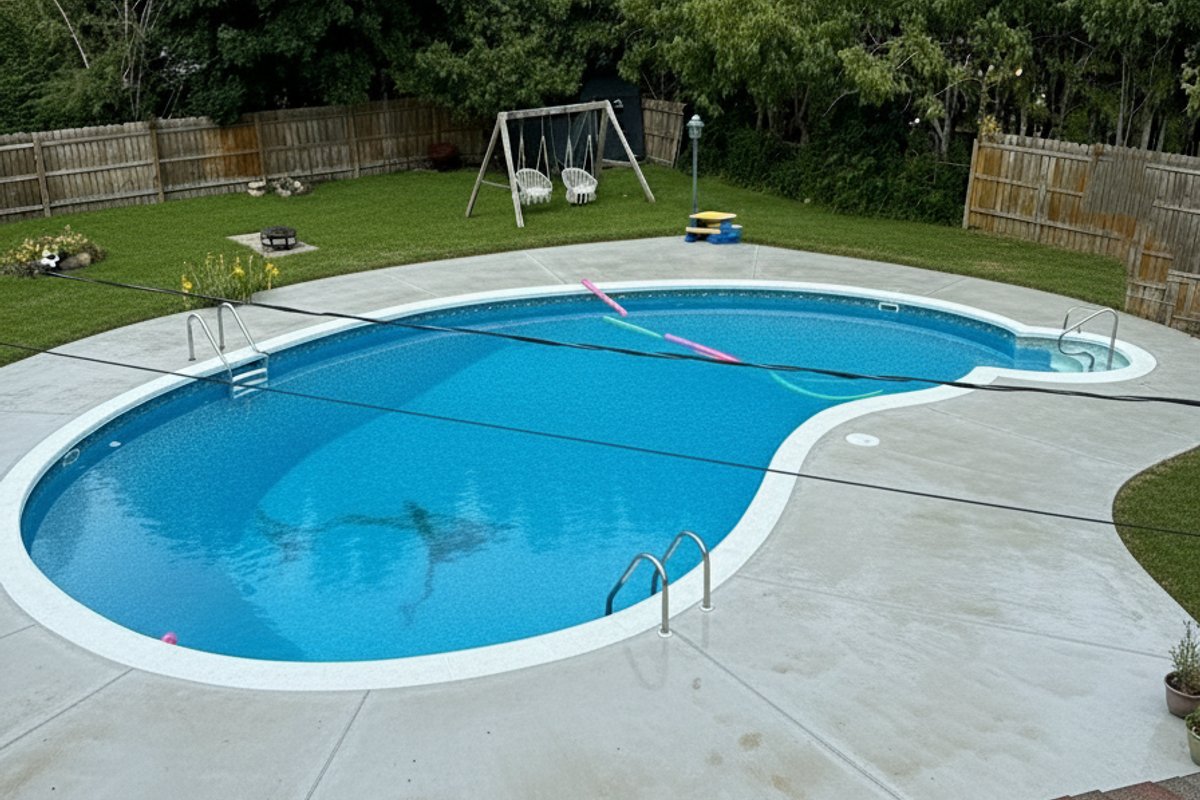 After Pool & Backyard Cleanup